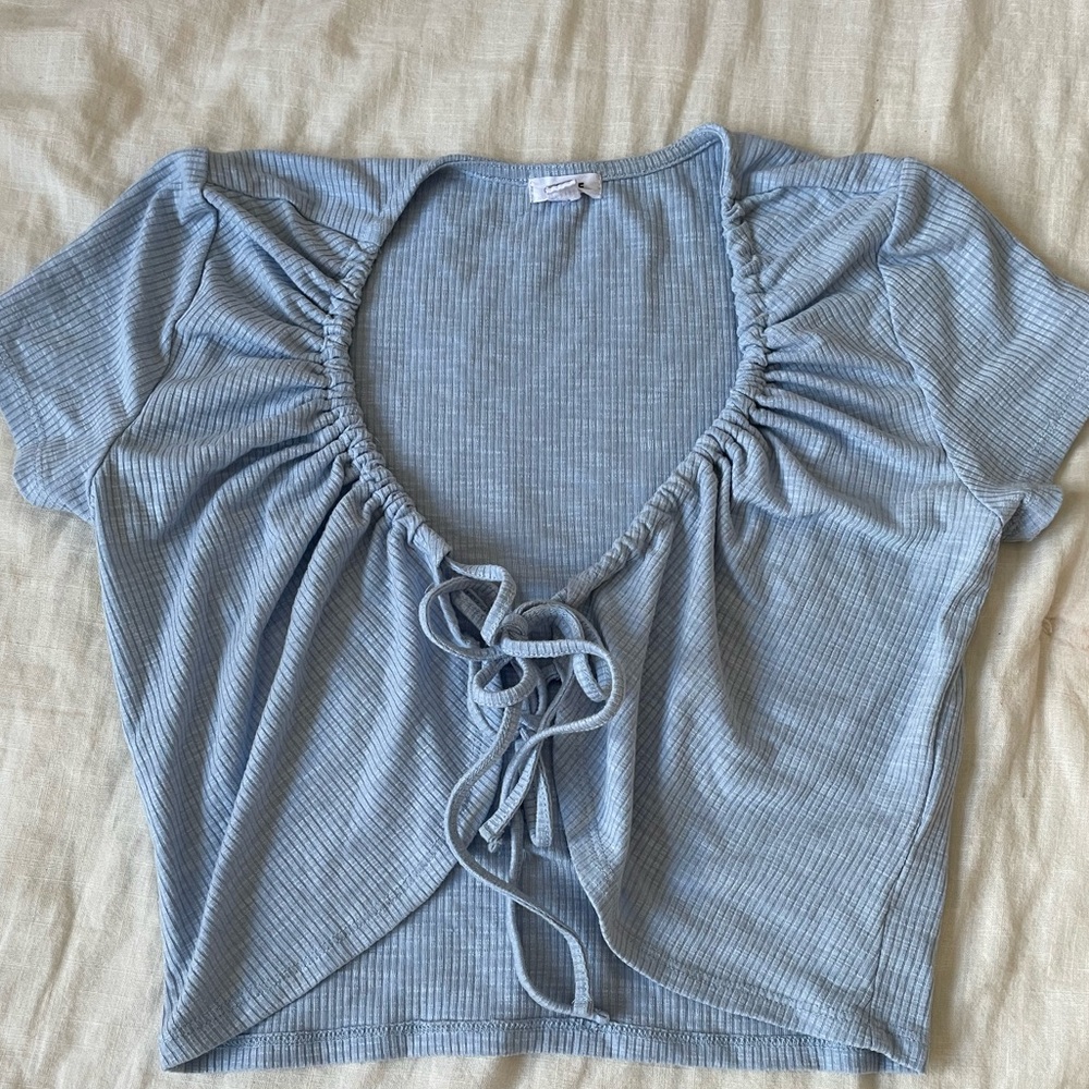 DOUBLE TIE TOP
